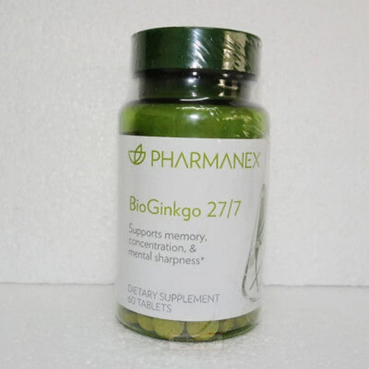 Nuskin Nu Skin Pharmanex BioGinko 27/7 60 Tablets
