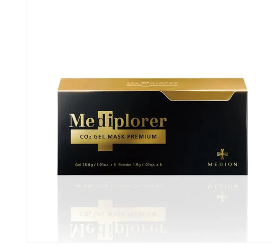 Japan Mediplorer MEDIPLORER CO2 GEL MASK PREMIUM 6 packs