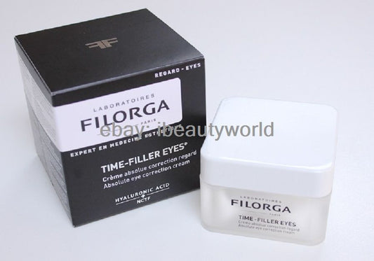 Filorga TIME-FILLER EYES Absolute Correction Eye Cream 15ml New in Box