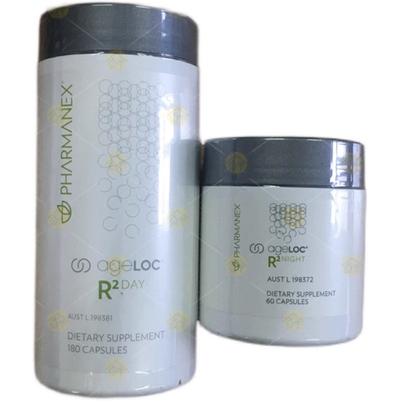 Nu Skin Nuskin Pharmanex ageLoc R2 Day + Night Dietary Supplement
