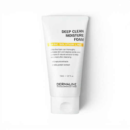 Dermaline Deep Clean Moisture Foam 150g