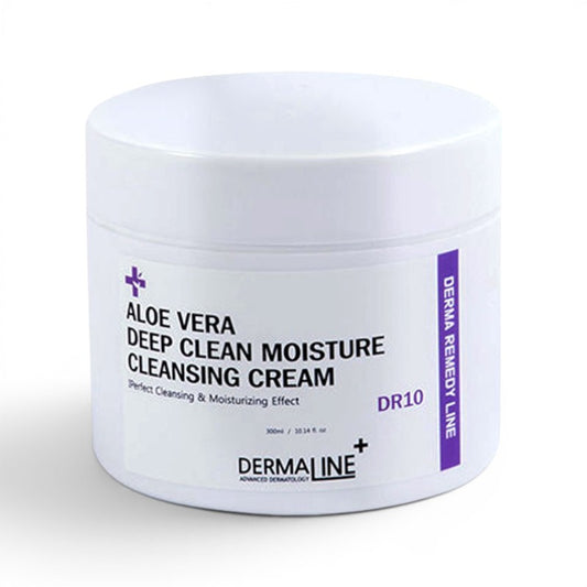 Dermaline Aloe Vera Deep Clean Moisture Cleansing Cream 300g