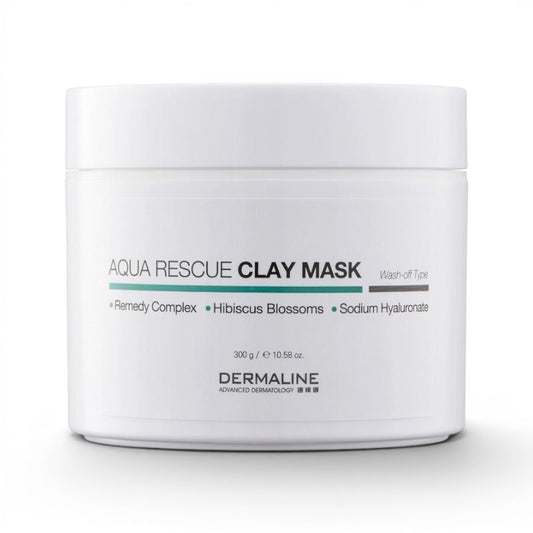 Dermaline Aqua Rescue Clay Mask 300g
