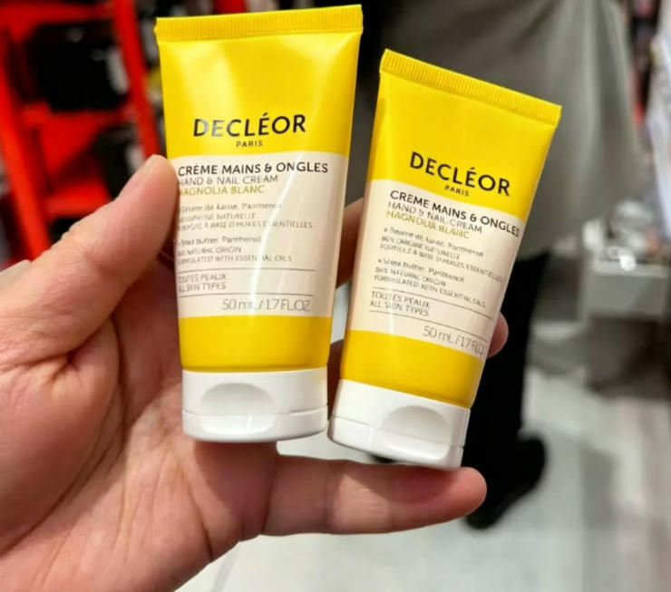 Decleor Creme Mains& Ongles Hand& nail cream Magnolia blanc 50ml