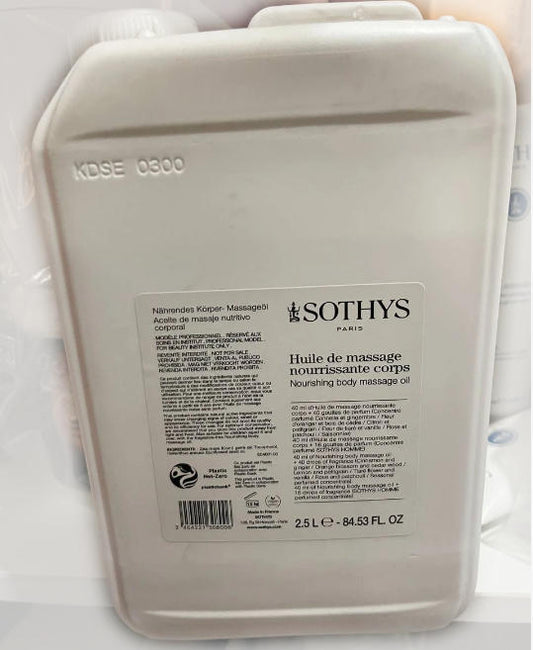 Sothys Nourishing Body Massage Oil 2.5L