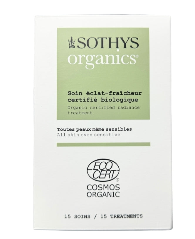 Sothys Organic Certified Radiance Treatment 15 Treatments