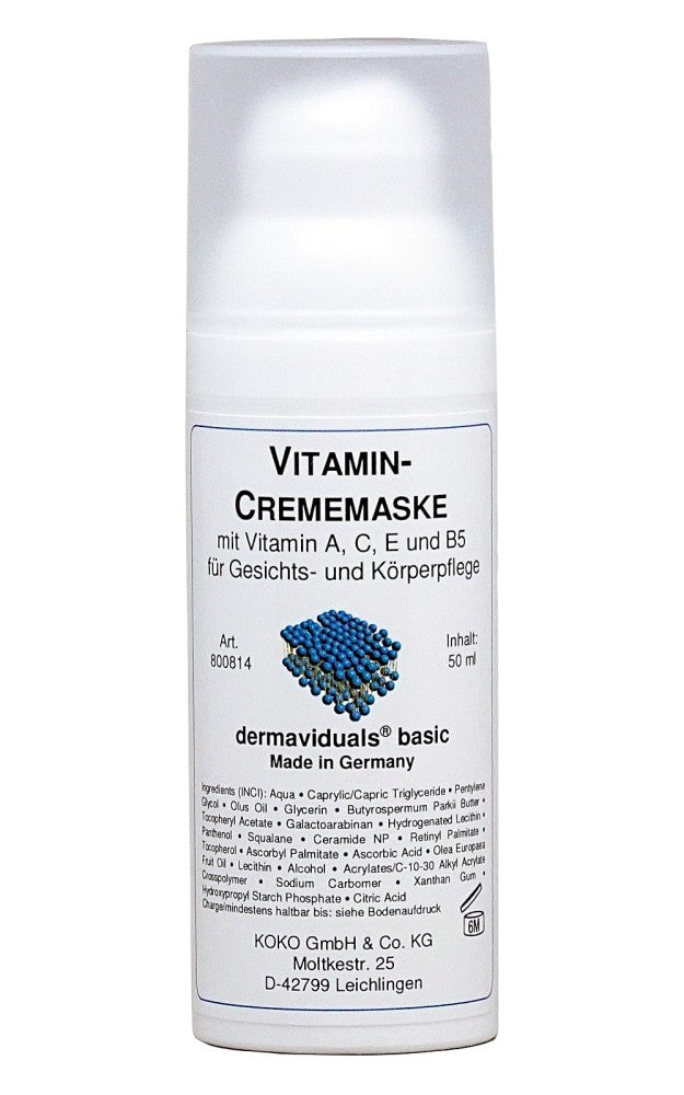 dermaviduals Vitamin Cream Mask 50ml