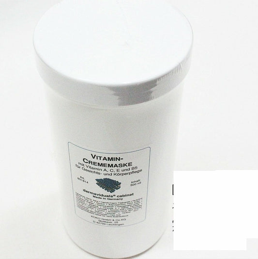 dermaviduals Vitamin Cream Mask 500ml (Salon Size)