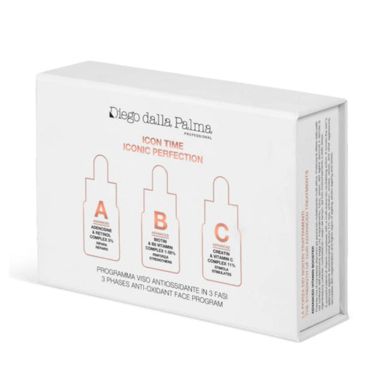 Diego Iconic Perfection Kit3 PHASES ANTI-OXIDANT FACE PROGRAM 3*15ml