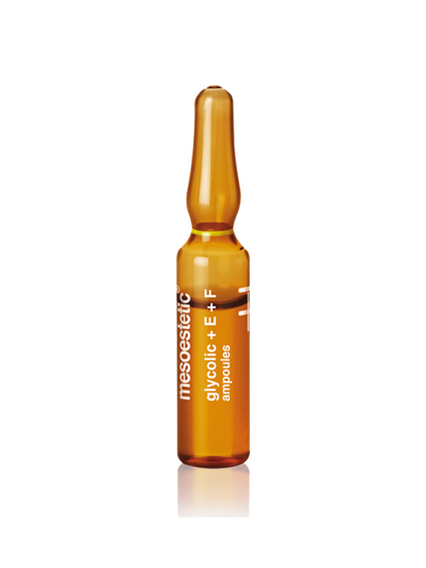 Mesoestetic glycolic+E+F ampoules 10x2ml