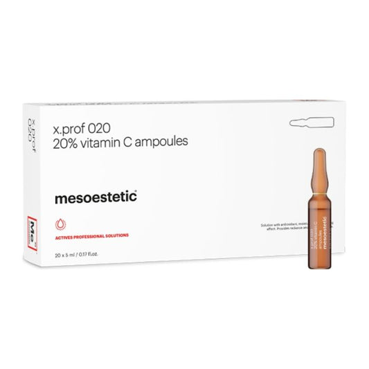 Mesoestetic x.prof 020 vitamin C 20% 20x5ml