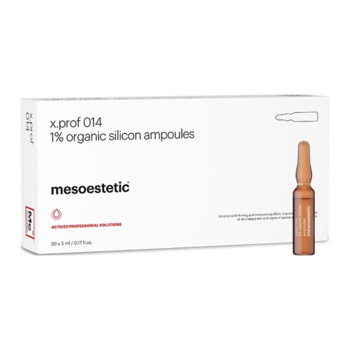 Mesoestetic x.prof 014 organic silicon 1% 20x5ml