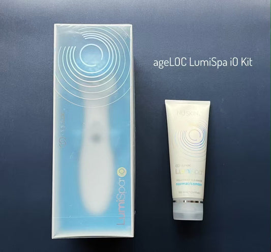 Cleanser) Nu Skin Nuskin ageLOC LumiSpa Lumi Spa IO Kit (Blue iO Kit
