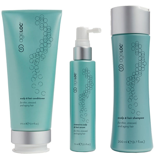 Nuskin Nu Skin Nutriol Scalp & Hair Shampoo+Conditioner+Serum