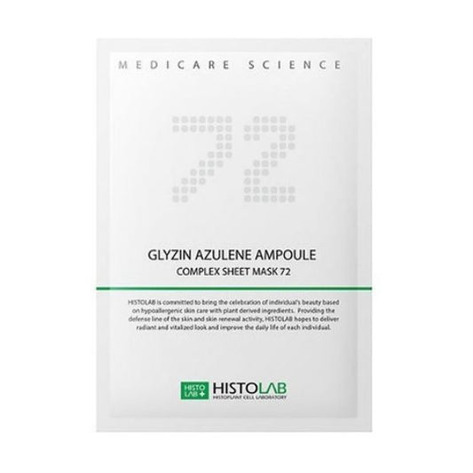 Korea Histolab Glyzin Azulene ampoule complex sheet mask 72 30g x 5pcs