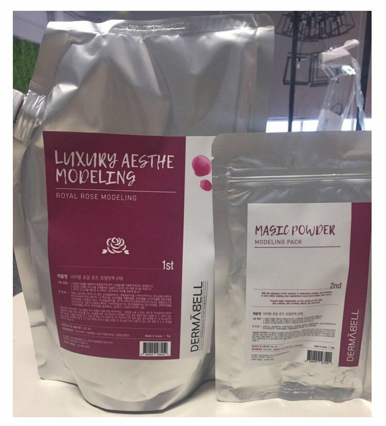 Korea Dermabell Luxury Aesthe Modeling Royal Rose1kg + Masic Powder 100g