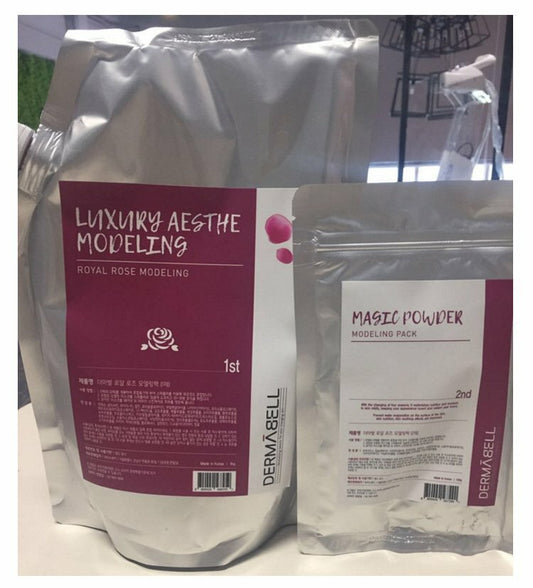 Korea Dermabell Luxury Aesthe Modeling Royal Rose1kg + Masic Powder 100g