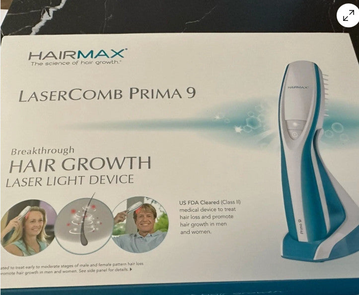 HairMax LaserComb Prima 9 Hair Growth Laser Light Device