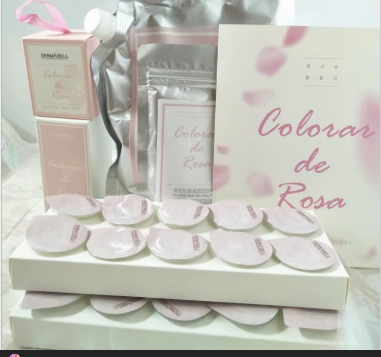 Korea Dermabell Colocan de Rosa Brightening Peel Set 櫻花煥膚