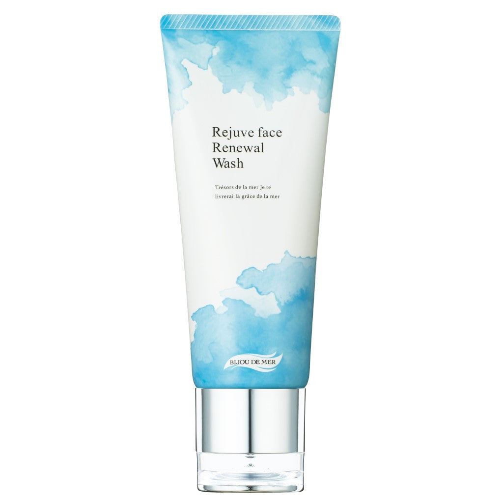 Japan DDS Bijou De Mer Rejuve Face Renewal Wash 100g 海洋淨透洗面乳
