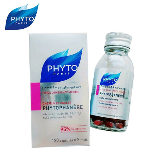 PHYTO PARIS Phytophanere Hair And Nails Dietary Supplement 120 Caps
