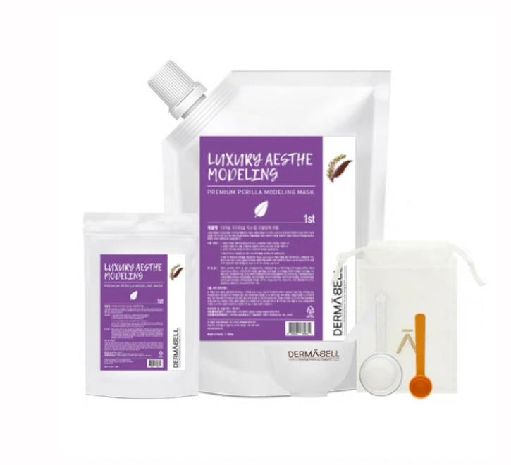 Dermabell Premium Perilla-Violet Modeling Pack 1st 1000g | 2nd 110ml