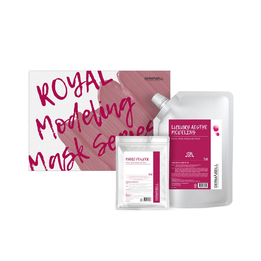 Dermabell Royal Rose Modeling Pack 1st 1000g | 2nd 100g