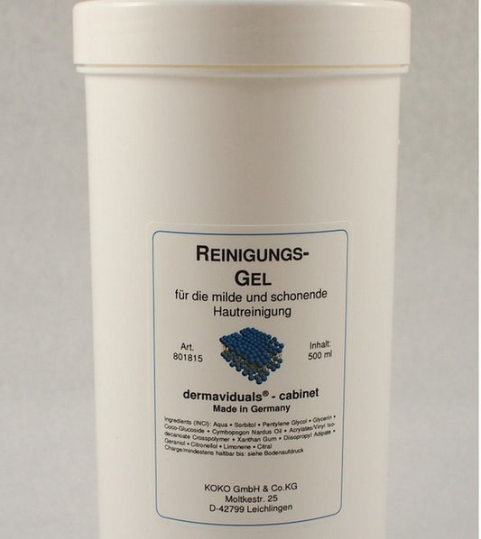 dermaviduals Cleansing Gel 500ml (Salon Size)