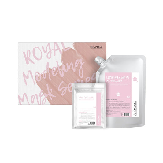 Dermabell Royal Cherry Blossom Modeling Pack 1st 1000g | 2nd 100g