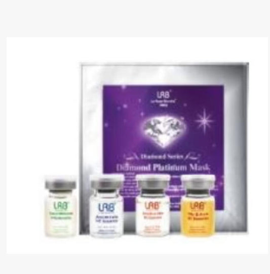 LRB Diamond Mask (30g)with Super Whitening&Moisturizing HC Essence 18packs