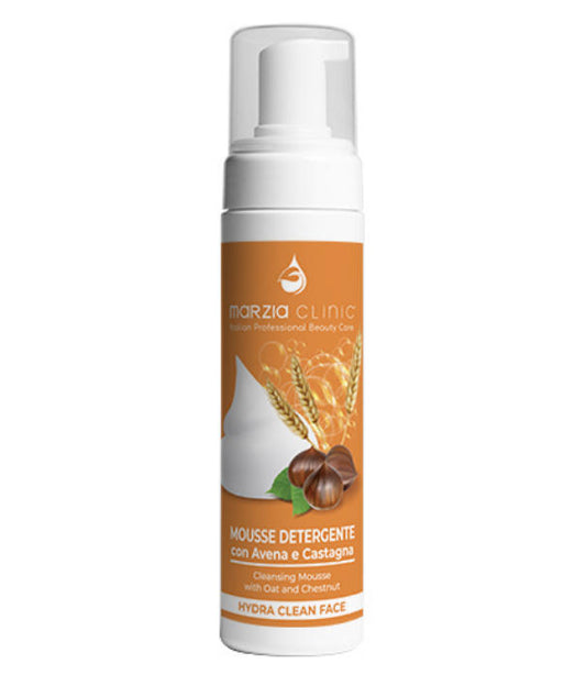 Marzia Clinic Cleansing Mousse with Oat and Chestnut 200ml