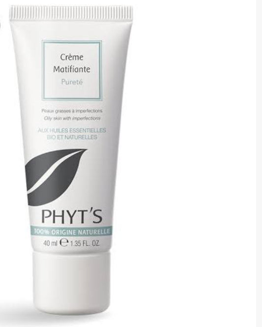 PHYT'S Crème Matifiante Pureté Phyt'S 40ml