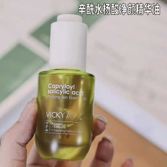 VICKY AI Capryloyl Salicylic Acid Purifying Skin Essence Oil 30ml