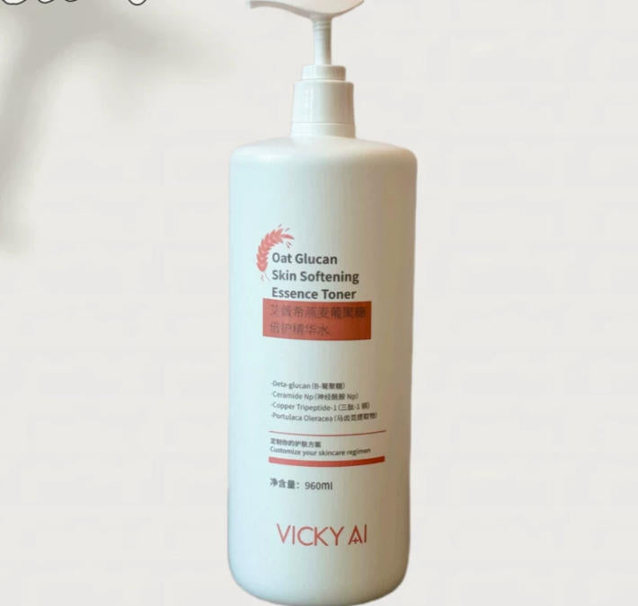 VICKY AI Oat Glucan Skin Softening Essence Toner 960ml