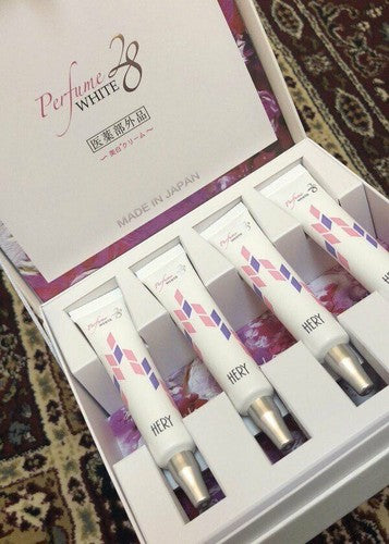 Japan HERY Perfume White 28 (12g x 4pcs) #dktau 花嫁美白乳液提亮保濕28天煥顏美白乳液4支裝