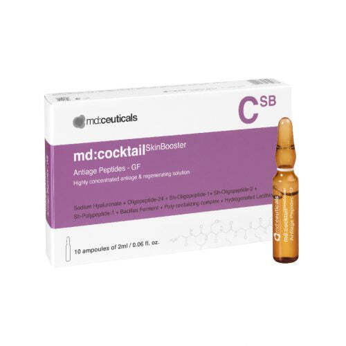 Md:ceuticals md:cocktail Skin Booster Anteage Peptides-GF 2mlx10