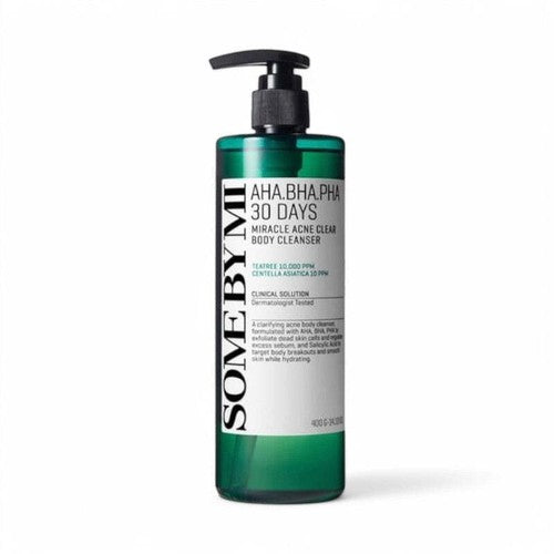 BHA PHA 30 Days Miracle Acne Clear Body Cleanser-400g SOME BY MI AHA