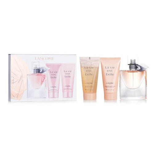 Lancome La Vie Est Belle Coffret:L'Eau De Parfum Spray+Body Lotion+Shower