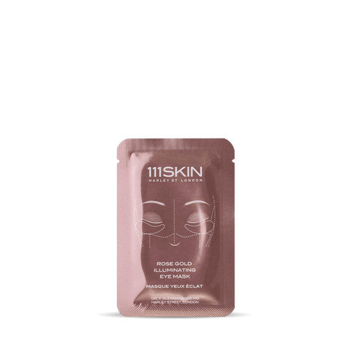 111Skin Rose Gold Illuminating Eye Mask Boxed NANO Free 2022 Version 8x6ml