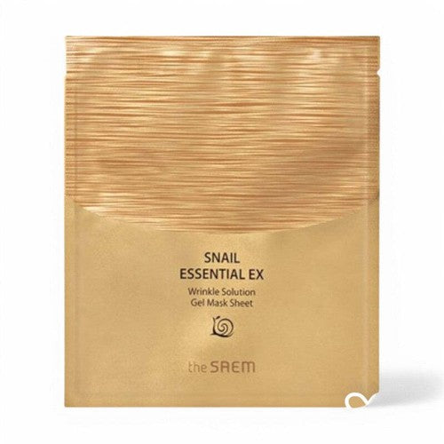 The Saem Snail Essential EX Wrinkle Solution Gel Mask Sheet Bundle Set 28g