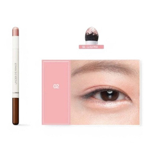 The Saem Saemmul Under Eye Maker 5 Colors #02 Glam Pink