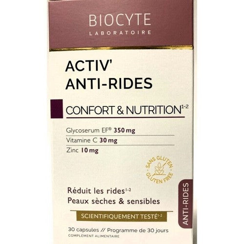 France BIOCYTE Activ’ Anti-rides 30 Capsules