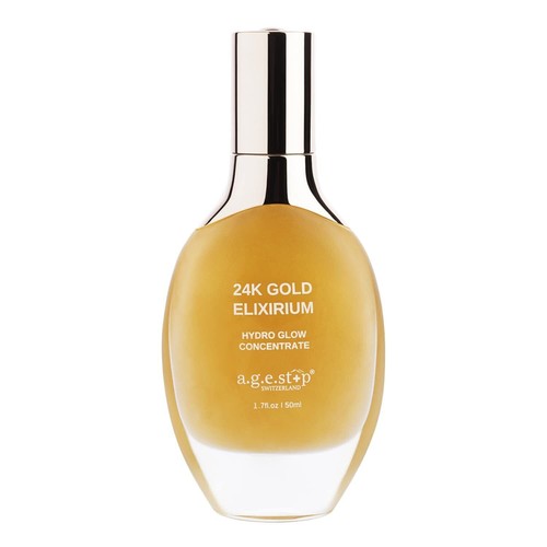 Switzerland a.g.e.stop ELIXIRIUM 24K GOLD Hydro Glow Concentrate Oil 50ml
