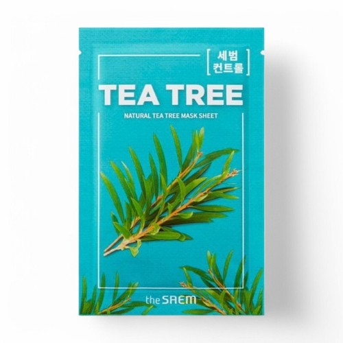 The Saem Natural Mask Sheet 25 Types #16 Tea Tree 1pc