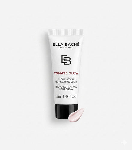 10x Ella bache tomato glow radiance renewal light cream 3ml