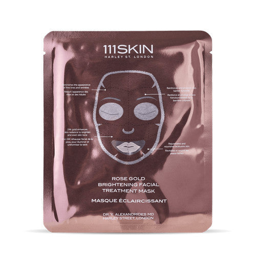 111Skin Rose Gold Illuminating Facial Treatment Mask 5x30ml