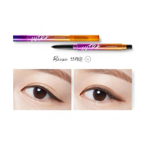 MISSHA Ultra Powerproof Pencil Liner-3 Colors Brown