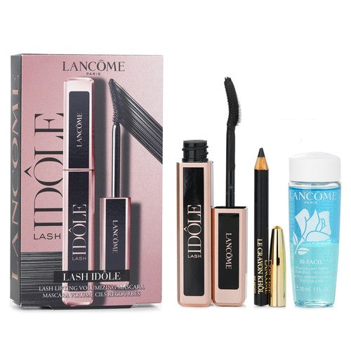 Lancome Lash Idole Mascara Set:Volumizing +Le Crayon Khol+Non-Oily