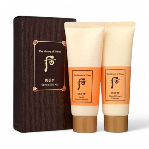 THE WHOO Gongjinhyang Cleanser Special Gift Kit 2024 Version-2 pcs