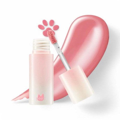 BLACK ROUGE Chewy Lip Glaze 7 Colors GZ01 Peach Blossom